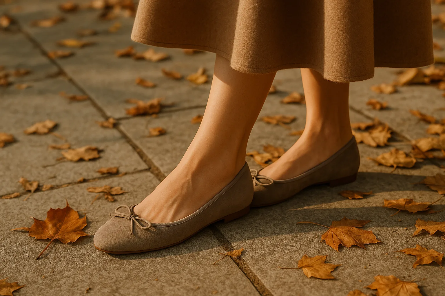 Scarpe piatte eleganti per l'autunno 2026: dalla ballerina ultra soft al flat shoe che eleva l'airport look (2)