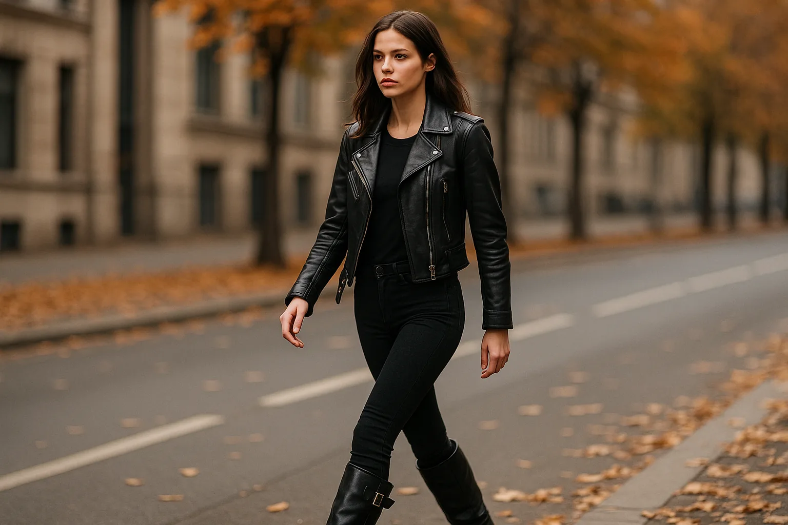 Jeans skinny neri e stivali da biker: il ritorno dell'indie sleaze nell'autunno 2026