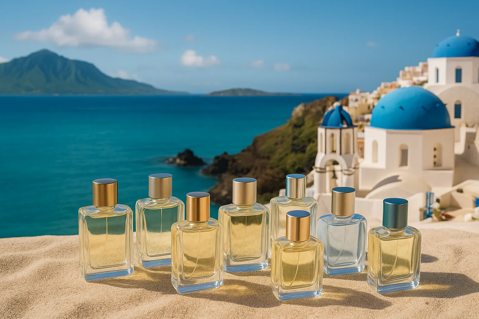 8 fragranze ispirate alle isole più belle: da Maui a Santorini, la vacanza nel flacone