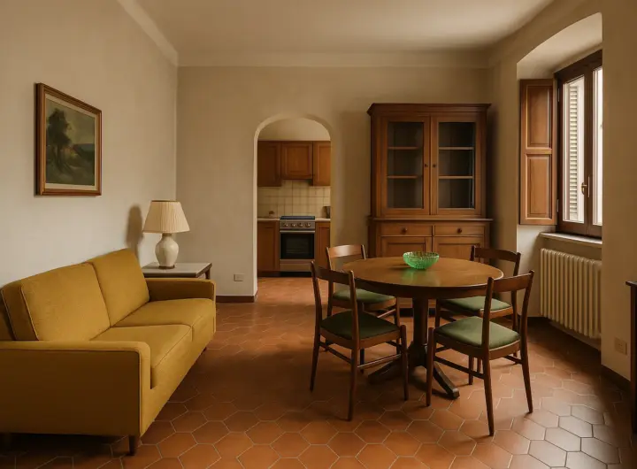 Appartamento a Como di 55 m²: il rinascimento vintage italiano secondo Woodward & Co
