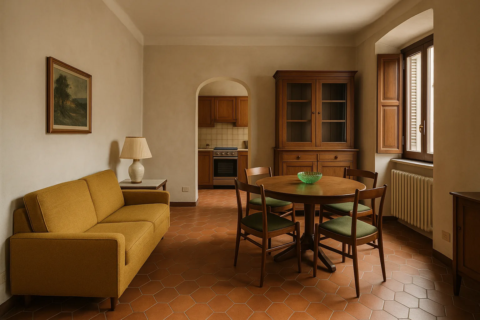 Appartamento a Como di 55 m²: il rinascimento vintage italiano secondo Woodward & Co