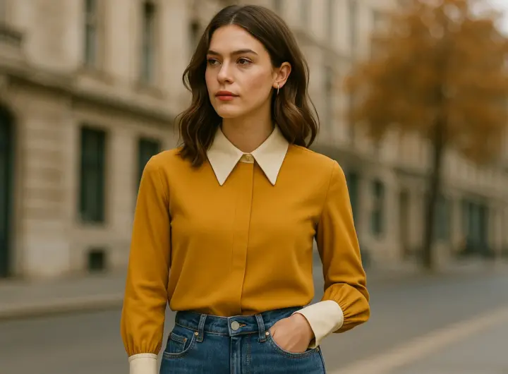 Colletti, polsini e colori: i 9 trend che trasformano i top autunno 2026