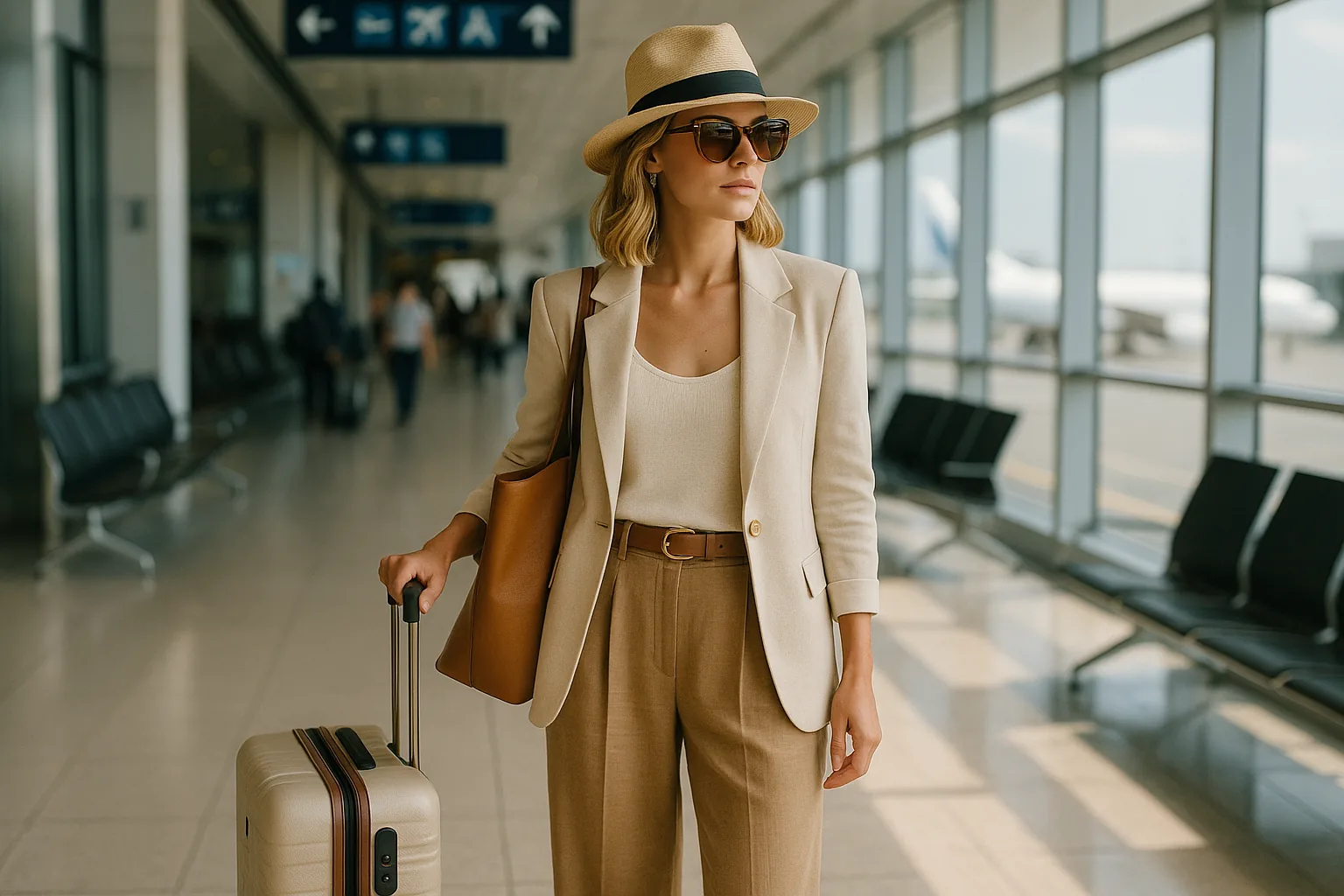 Come vestirsi in aeroporto: i look estivi consigliati dalle editor di Vogue Italia