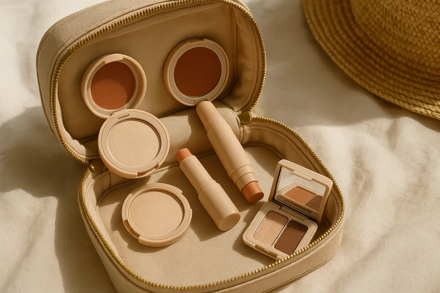 Beauty case minimalista per le vacanze: i cosmetici multiuso che salvano spazio (2)