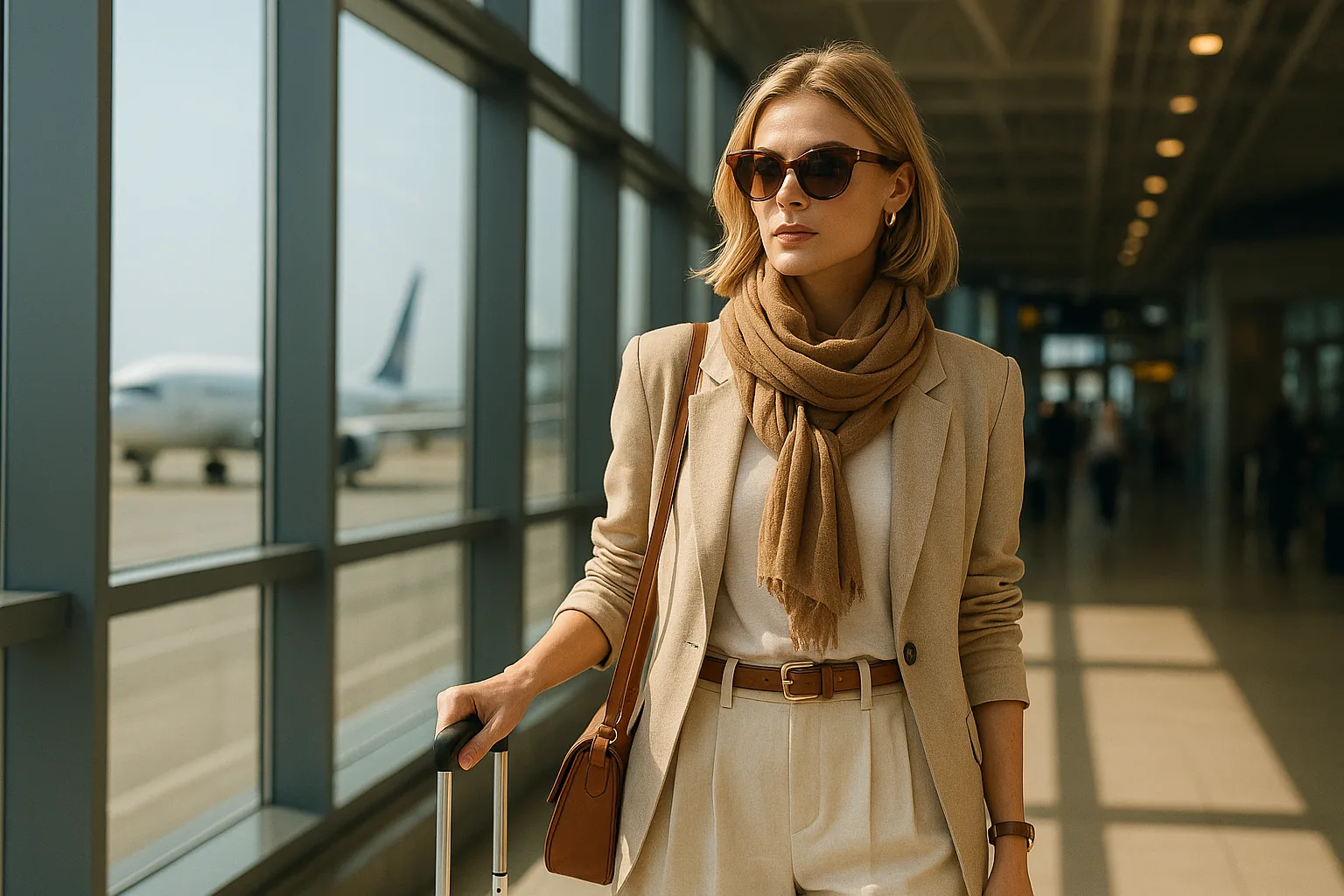 Come vestirsi in aeroporto: i look estivi consigliati dalle editor di Vogue Italia (2)