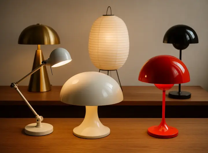 29 lampade da tavolo iconiche: un viaggio tra i pezzi cult che hanno segnato la storia del design della luce