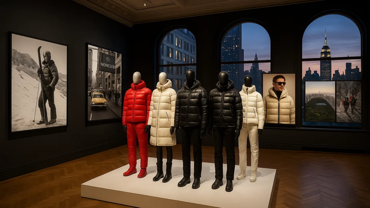 Moncler celebra il suo legame con New York attraverso una retrospettiva esclusiva