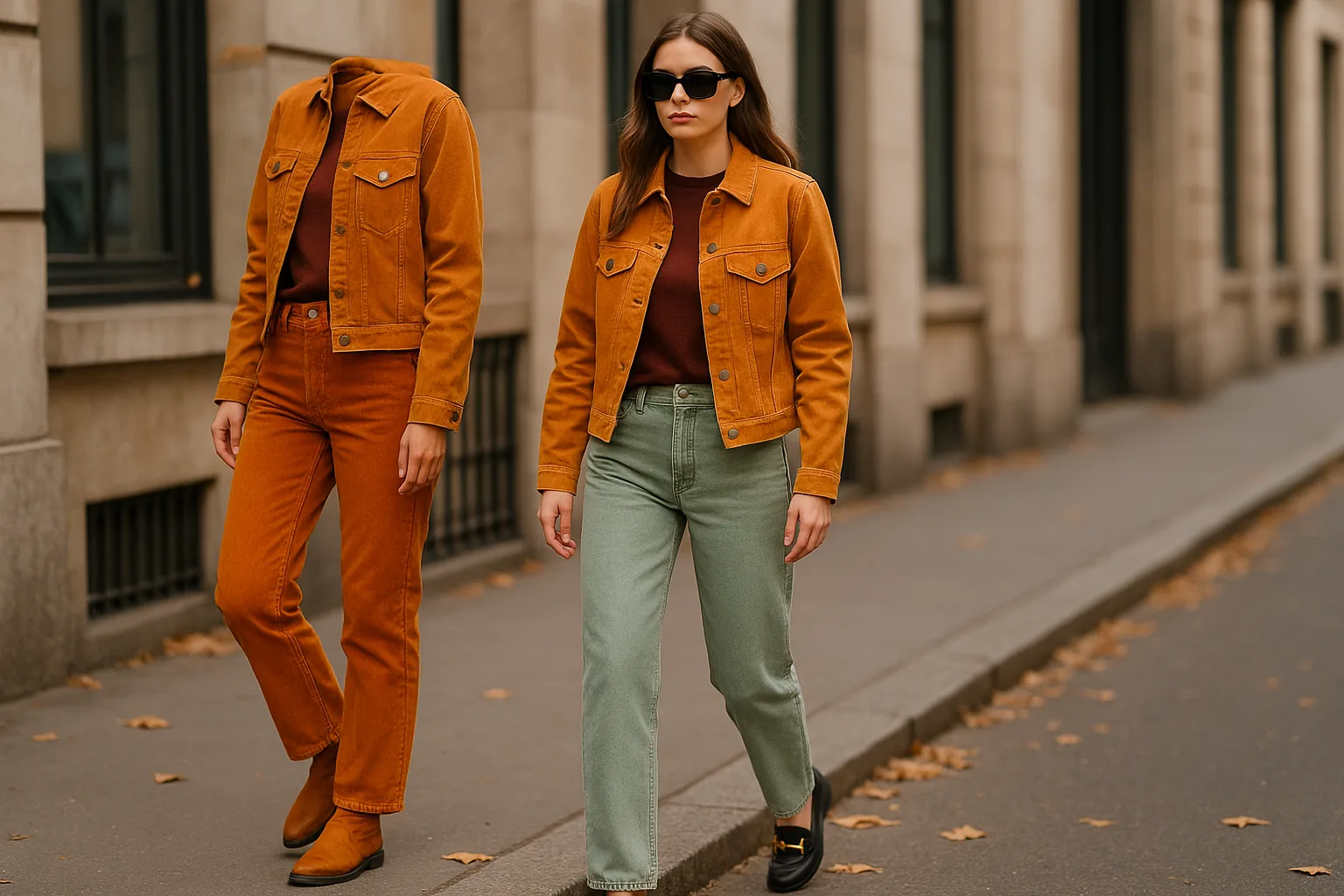 Denim per l'autunno 2026: i colori e i tagli che le it girls indossano con loafer
