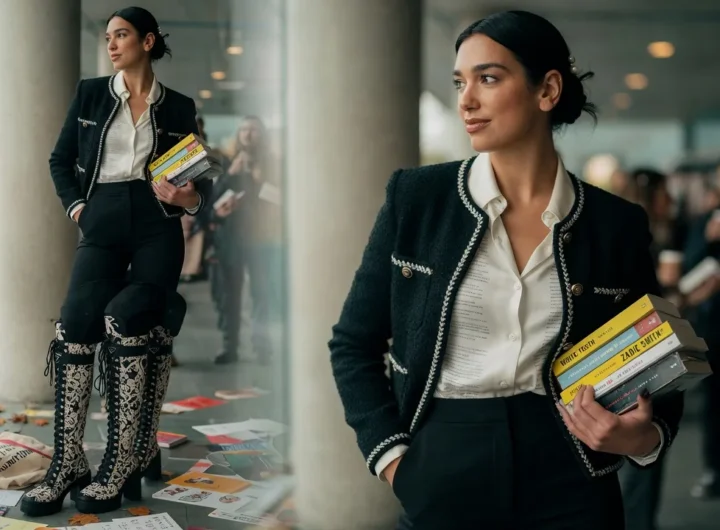 Dua Lipa e il 'literary chic': come vestirsi al London Literature Festival 2026