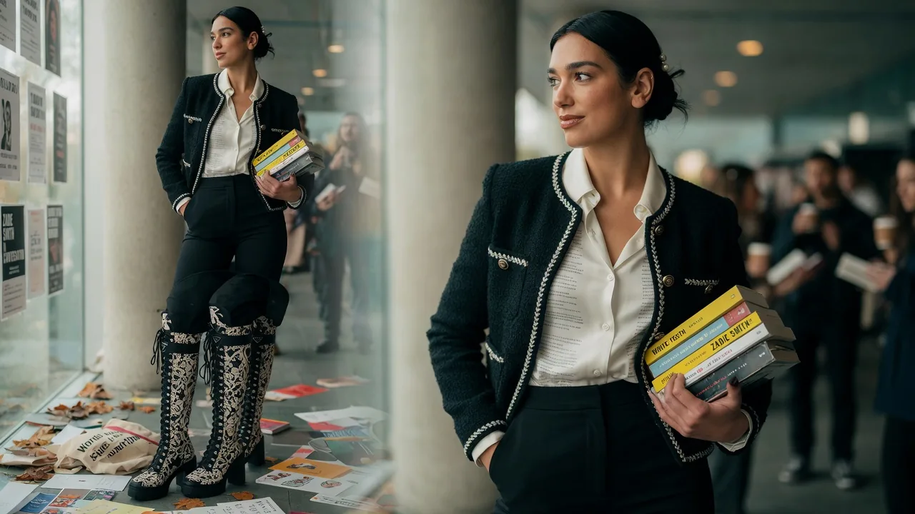 Dua Lipa e il 'literary chic': come vestirsi al London Literature Festival 2026