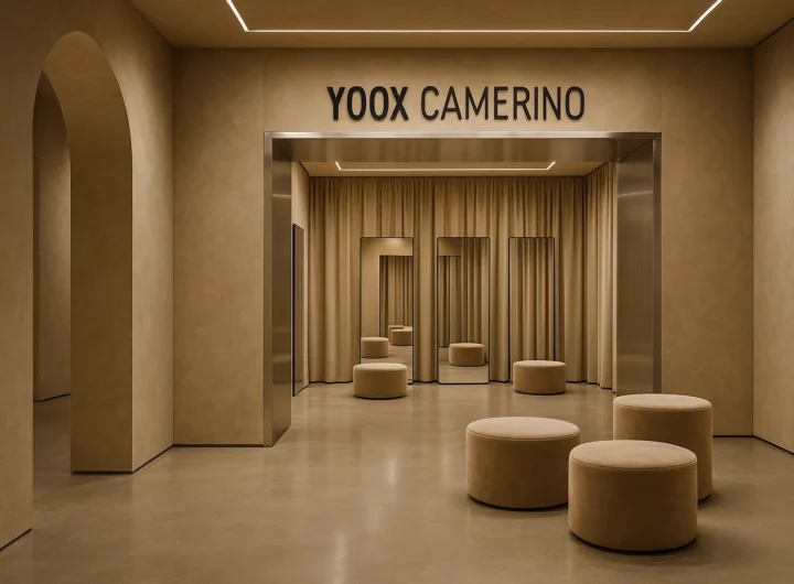 YOOX Camerino torna a Milano Fashion Week 2026 con Bronda Architects al Circolo Filologico