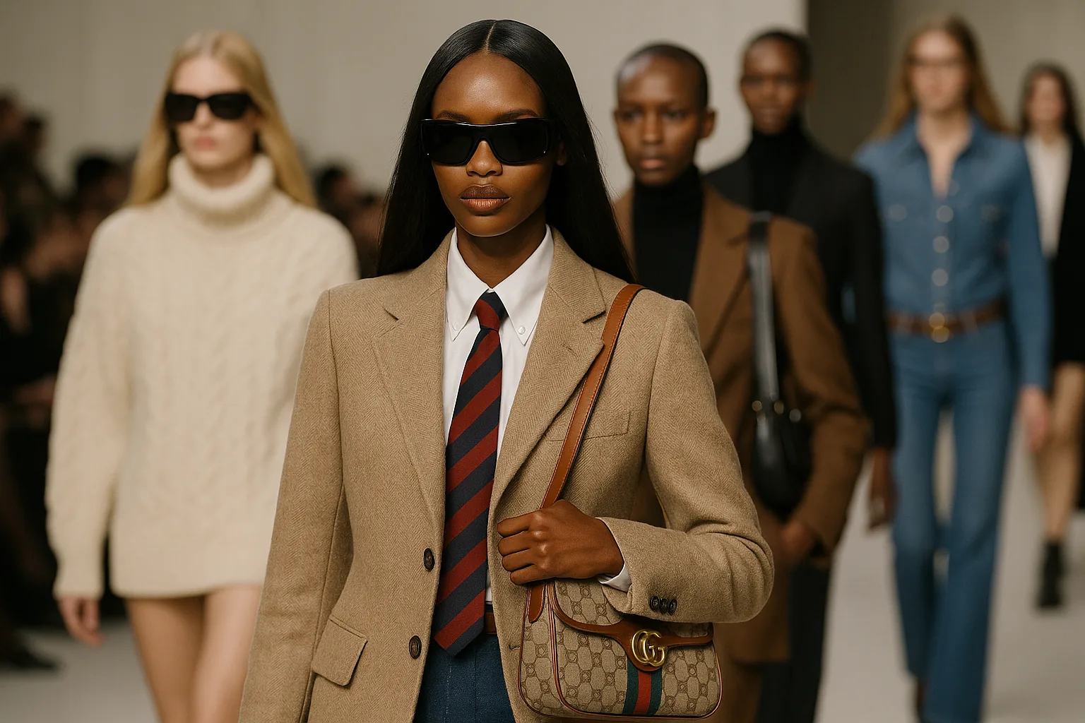 Demna per Gucci: la visione personale completa del designer tra preppy, supermodelle e horsebits (2)