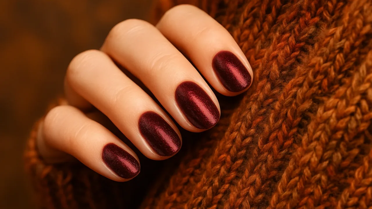 Unghie in velluto: la texture che sta conquistando le manicure autunnali