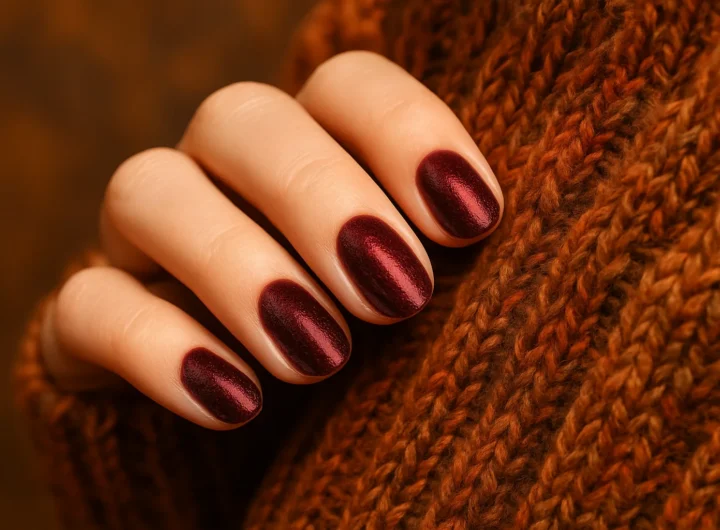 Unghie in velluto: la texture che sta conquistando le manicure autunnali