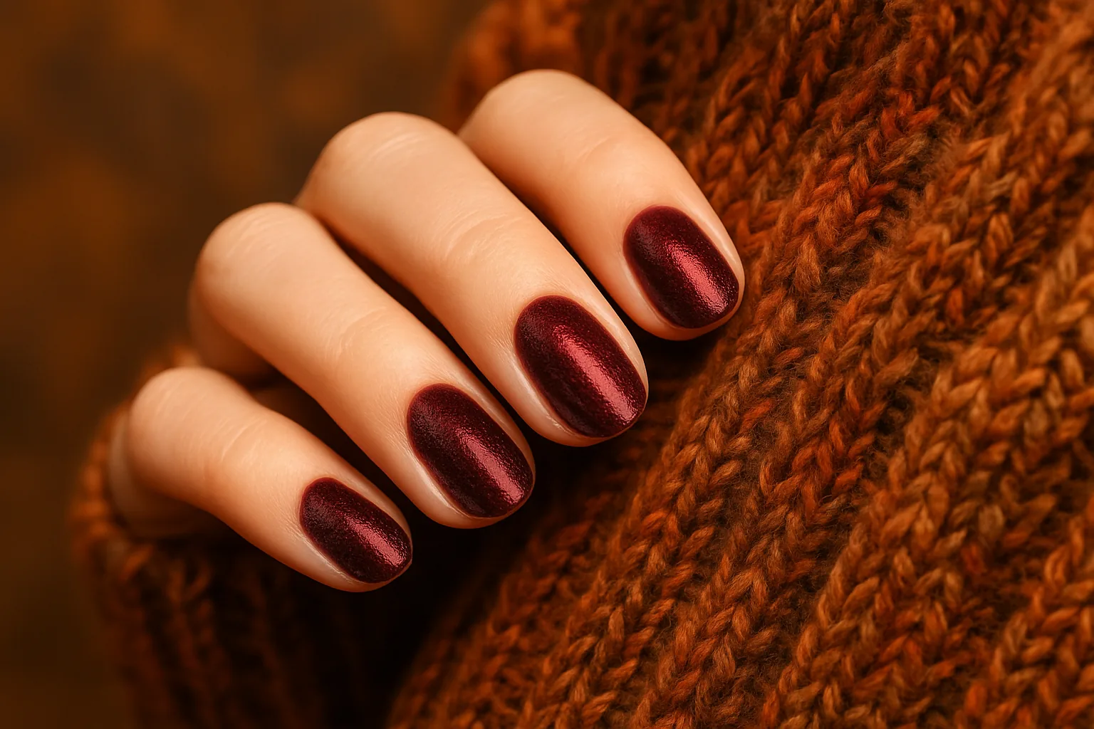 Unghie in velluto: la texture che sta conquistando le manicure autunnali
