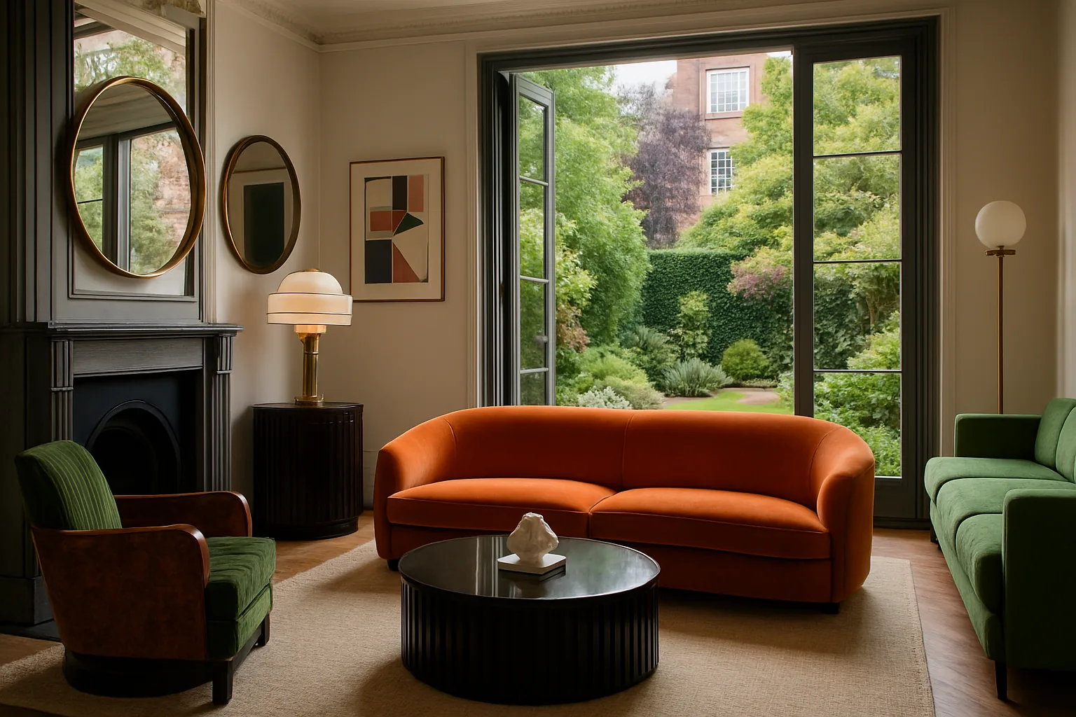 La guesthouse londinese di Francesco Paolini: Art Déco e contemporaneo con giardino