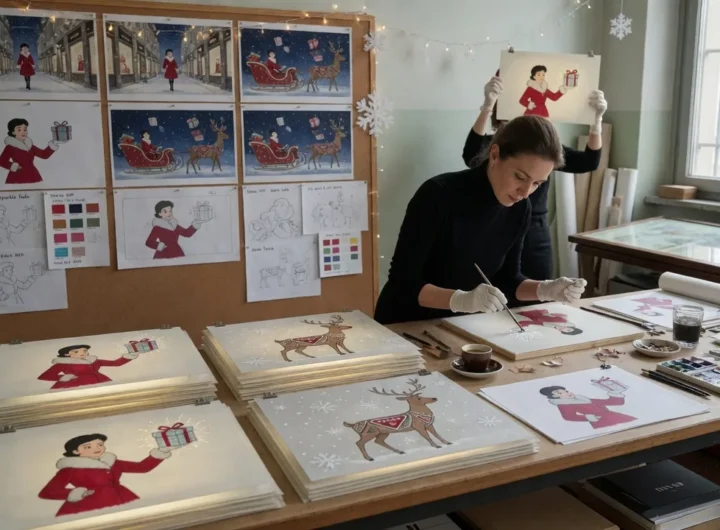 Prada Holiday 2026: come l'animatore John Pomeroy ha portato in vita la campagna disegnata a mano