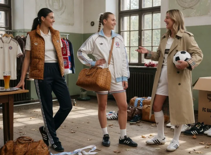 MCM × adidas × FC Bayern Women: la capsule che unisce moda, sport e Baviera