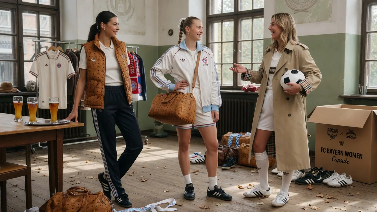 MCM × adidas × FC Bayern Women: la capsule che unisce moda, sport e Baviera
