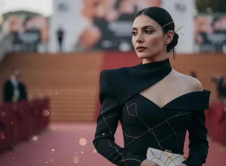 Elisa in Balenciaga by Piccioli alla Festa del Cinema di Roma