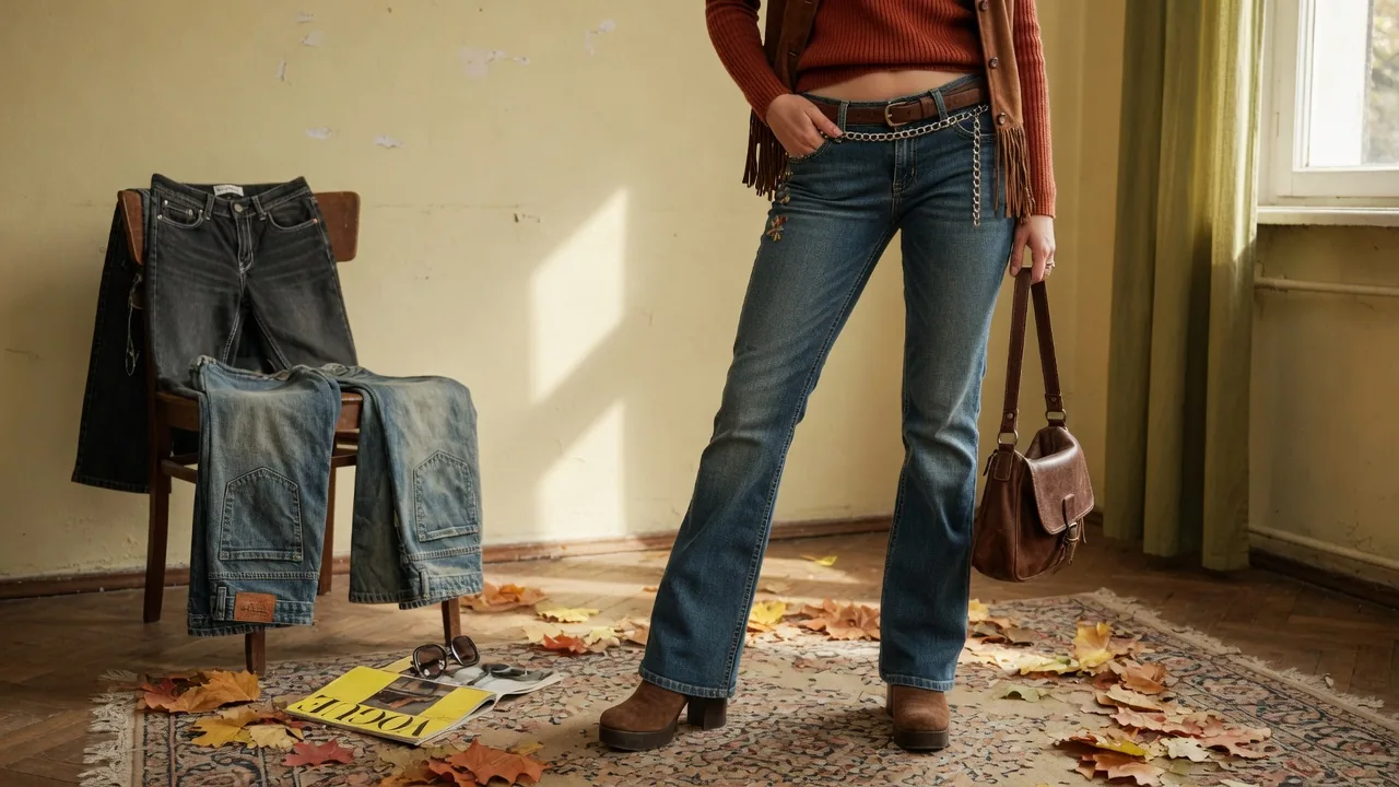 Jeans retro: il ritorno dei modelli vintage in autunno