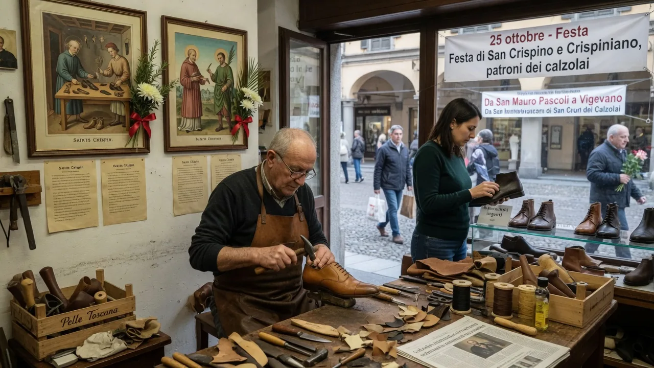 San Crispino e Crispiniano: la festa dei calzolai il 25 ottobre