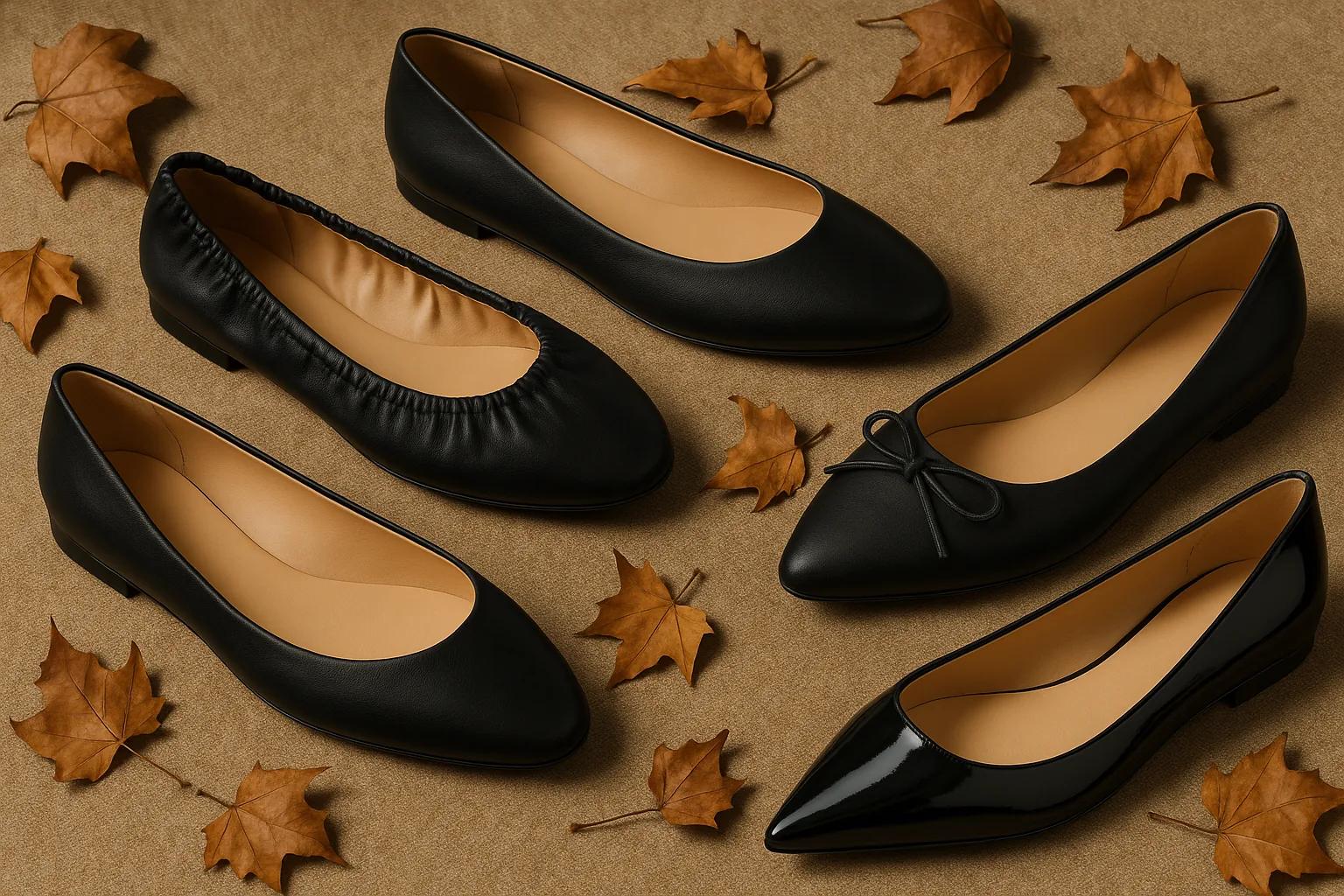 Ballerine nere autunno-inverno 2026-27: 5 modelli che indosseremo (dal minimal al gioiello)